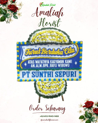 Papan Bunga Duka di Air Kuti