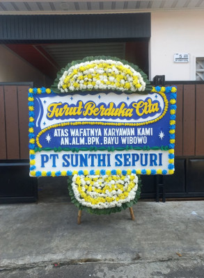Papan Bunga Duka di Air Kuti