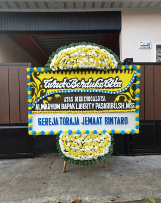 Papan Bunga Duka di Air Kuti